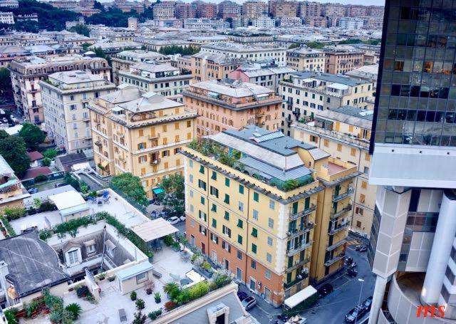 Suite Lambruschini Central With Top City View - Free Covered Parking Genoa Bagian luar foto